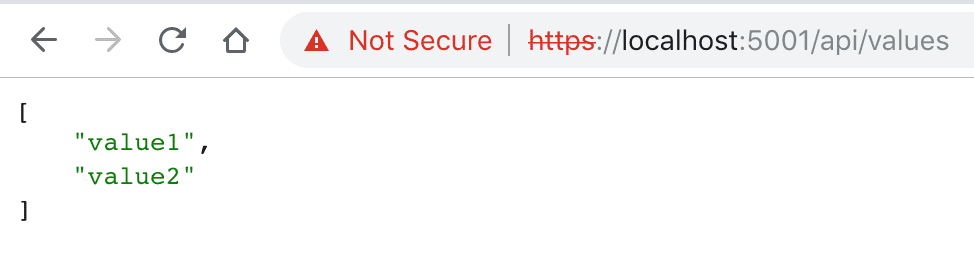 Response from Web API Response from Web API