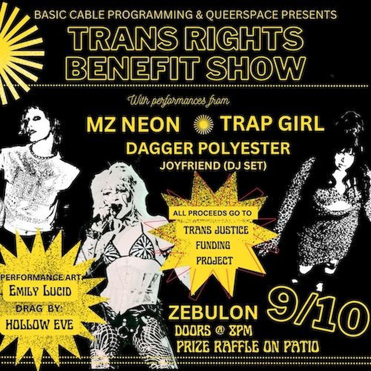 Trans Rights Benefit Show