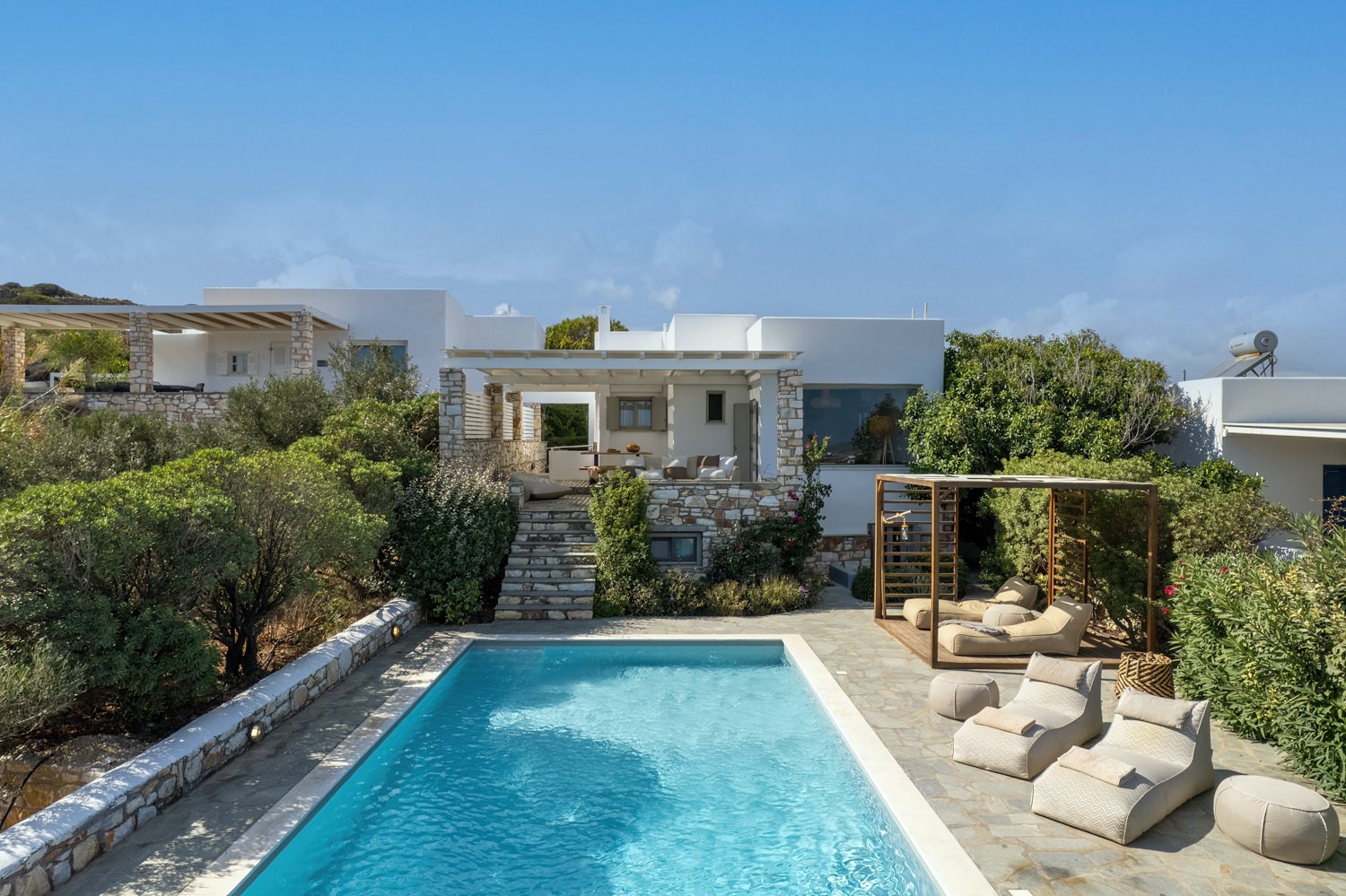 Amalgam Homes Zefyros villa, Paros island: image interior gallery