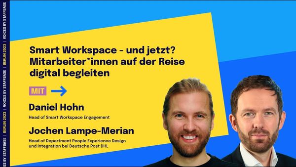 Daniel Hohn & Jochen Lampe-Merian: Mitarbeiter*innen digital begleiten | VOICES Berlin 2023