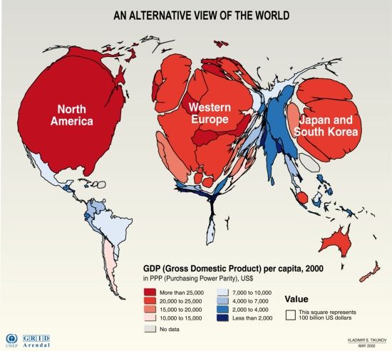© Copyright Philippe Rekacewicz, UNEP/GRID-Arendal, Vladimir S. Tikunov