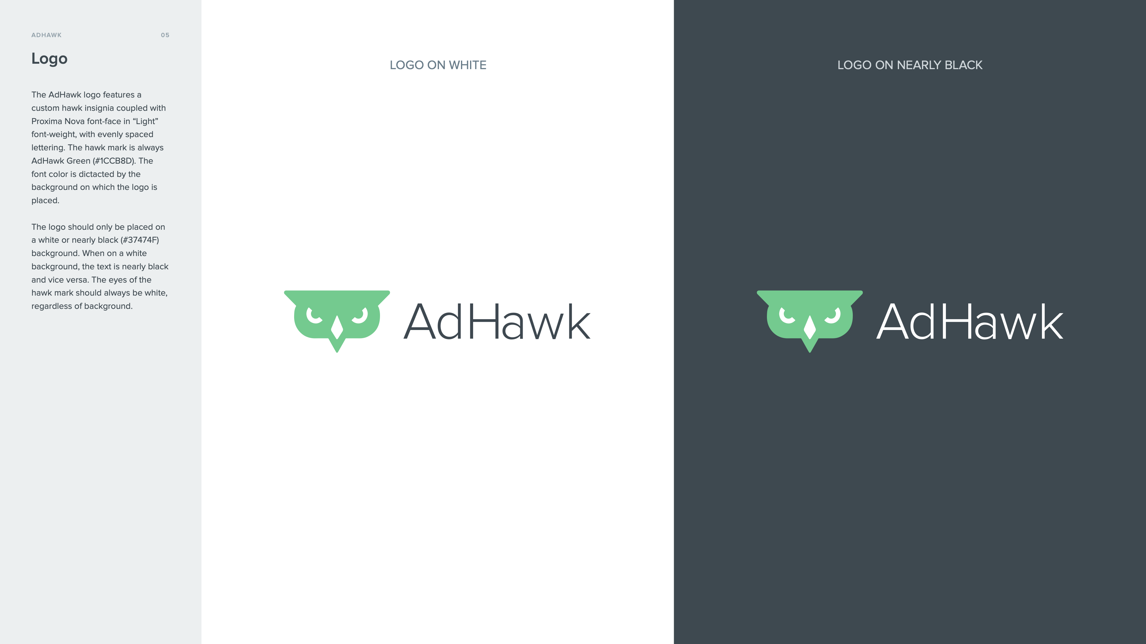 AdHawk Brand Guidelines - Logo
