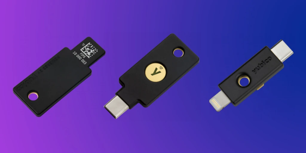 This post will explain what YubiKeys are and what they are being used for. Why do you need Yubikey? And which YubiKey to get. https://d33wubrfki0l68.cloudfront.net/84f7f6428eeda78b1a06d6f630234241dea16251/15d9d/posts/what-are-yubikeys-used-for/img/yubico.webp