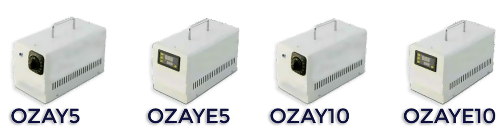 OZAY Serisi Ozon jeneratörleri