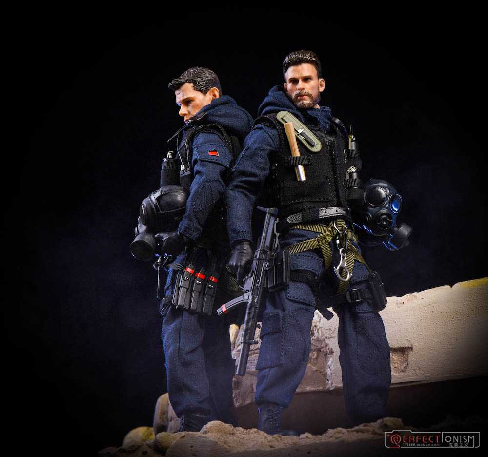 British Special Forces Pocket Elite Series SAS CRW 1/12 Figures