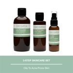 3-Step Skincare Set - Oily to Acne Prone Skin