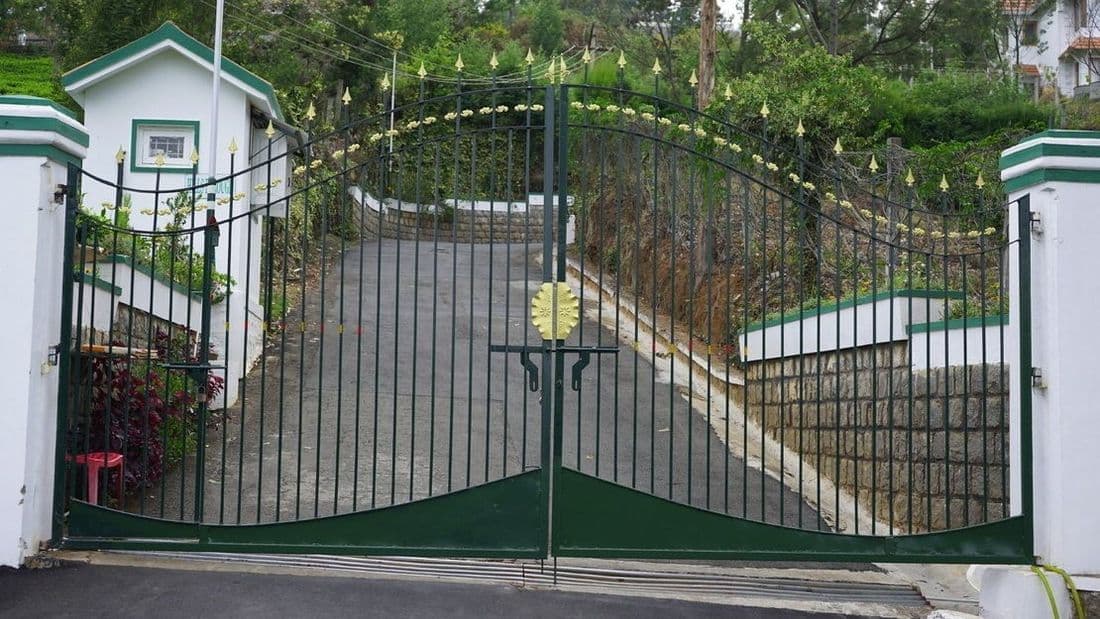 Entrance gate of Hillsborough gated community