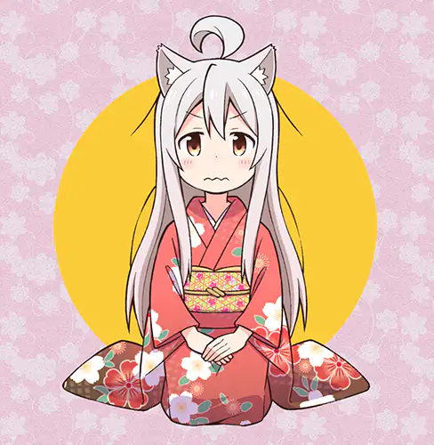 Mahiro is looking traditional with a kimono