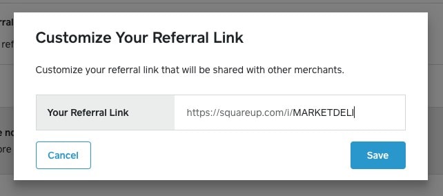 Referral Link Example