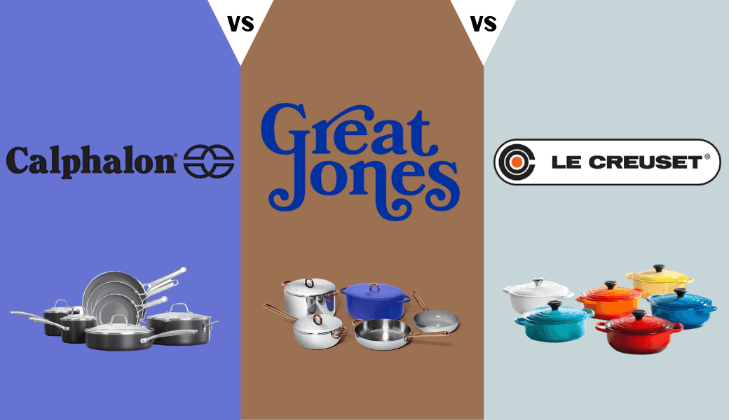 Calphalon vs Great Jones vs Le Creuset - Cover Image