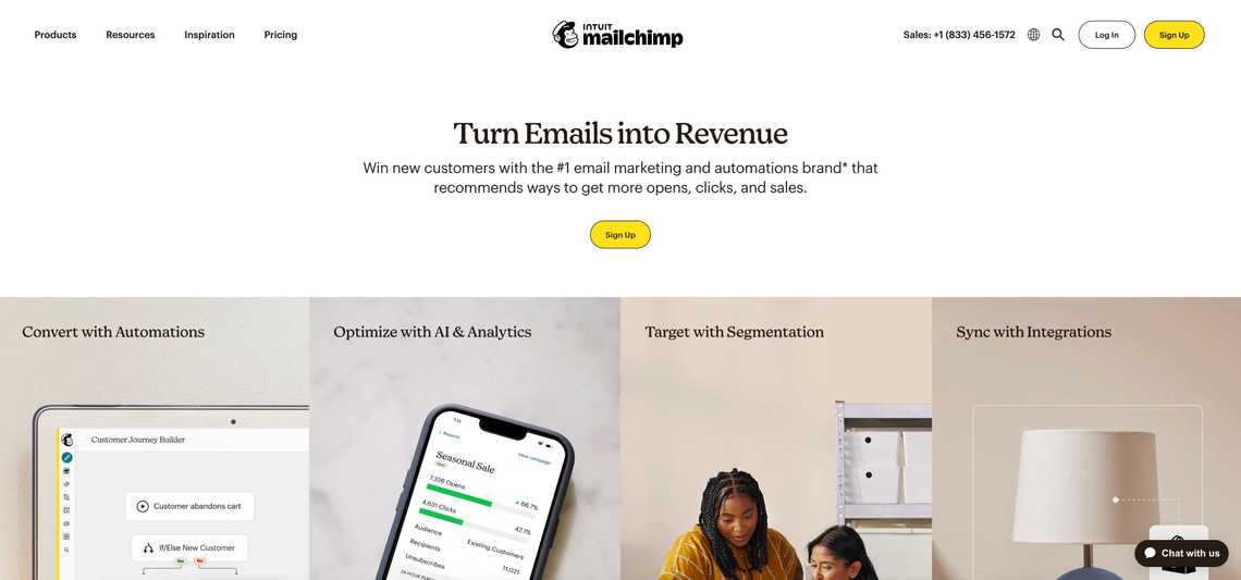 Mailchimp for Email Marketing