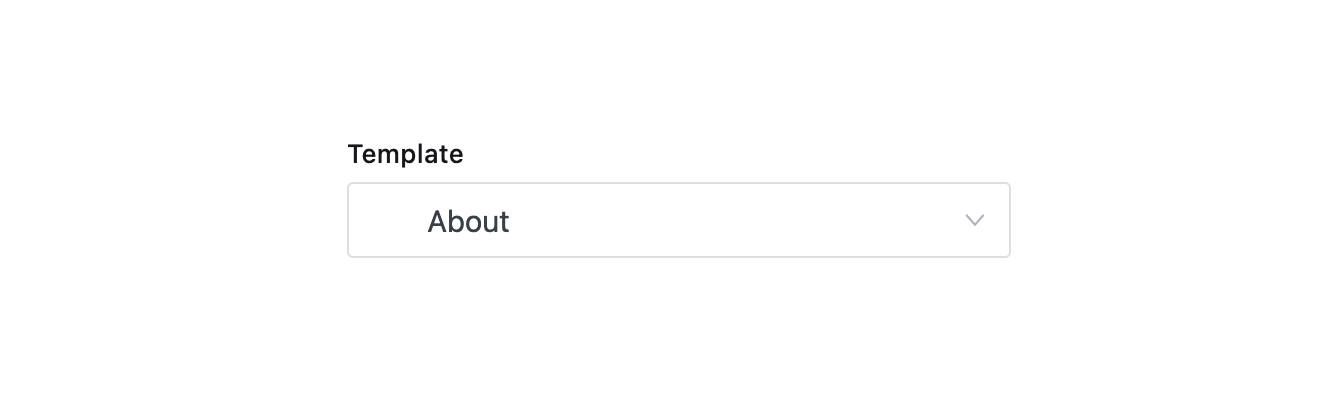 Beirut About Page Template Option