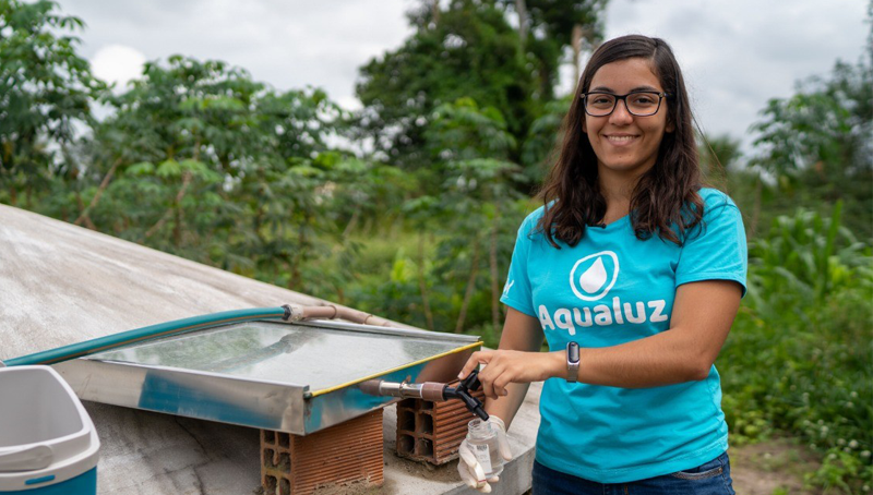 Imagem em destaque para o artigo: Jovem baiana é a primeira brasileira a ganhar prêmio ambiental da ONU
