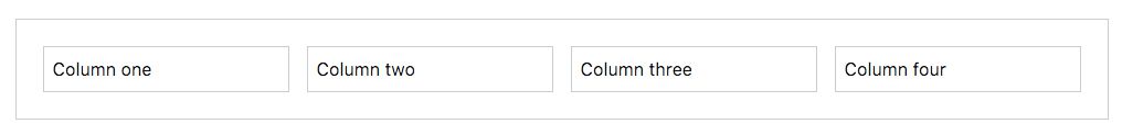 Example of Basscss flexbox created by mixins