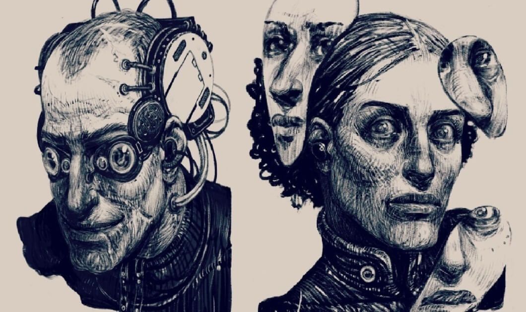 Иллюстрация к книге «Ложная слепота». Источник: rifters.com