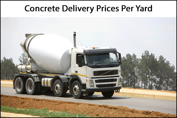 Concrete Delivery Prices per Yard