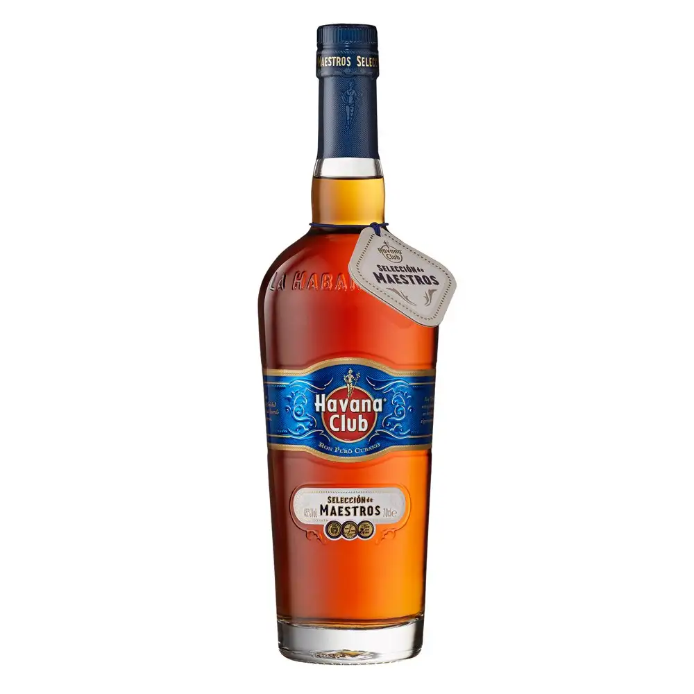 Image of the front of the bottle of the rum Selección de Maestros