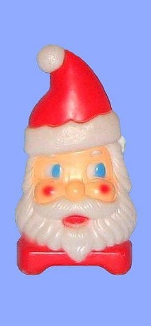 2-Sided Santa Lamp photo