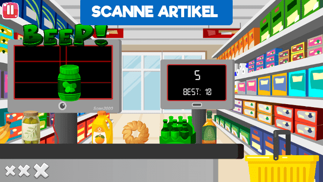 Supermarket Challenge Screenshot