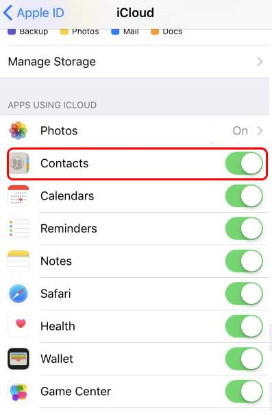 contacts sync for google gmail app exchange