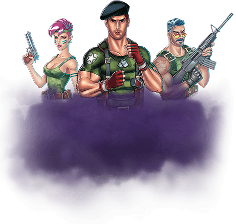 Three soldiers