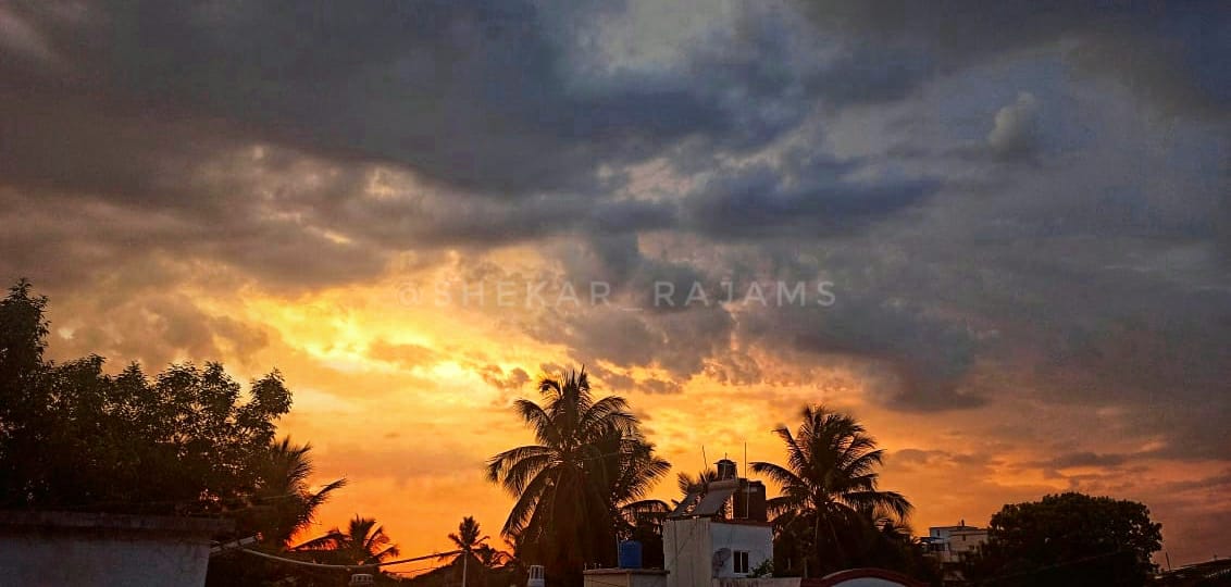 Sunset-cloudy