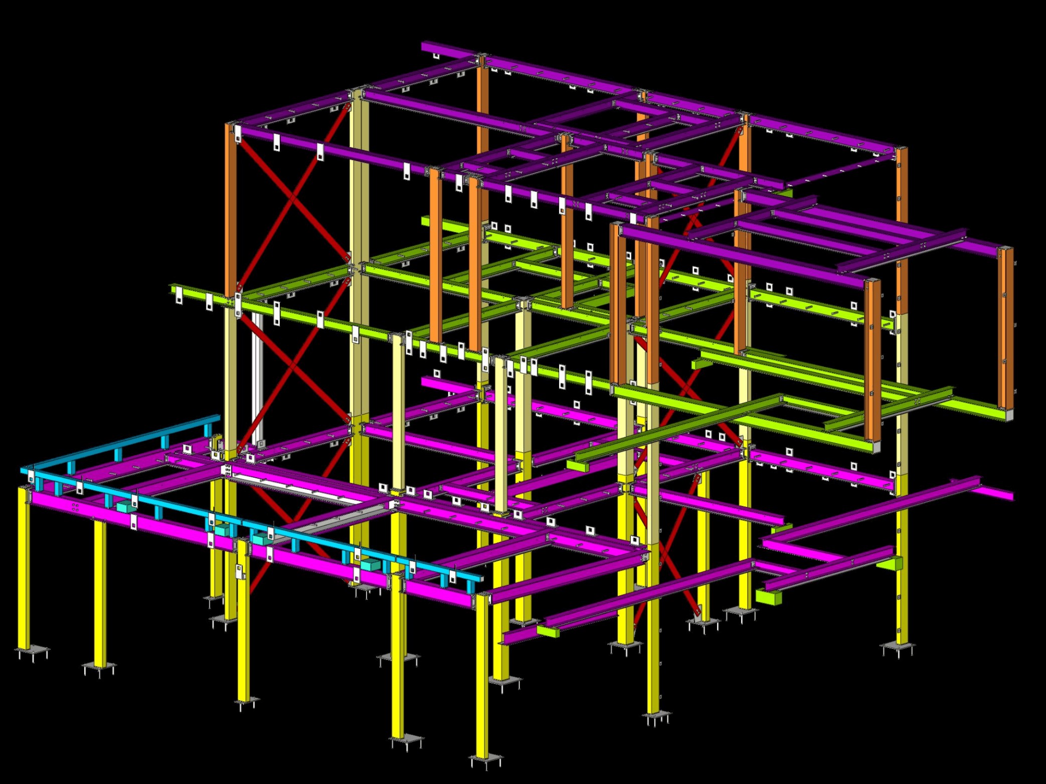 Structural Steel Drawn for your UK Steelwork Project