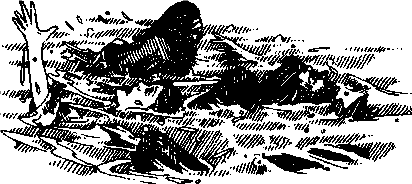 You are getting pulled away by strong currents.