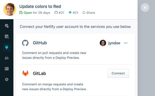 How to connect GitLab to Netlify