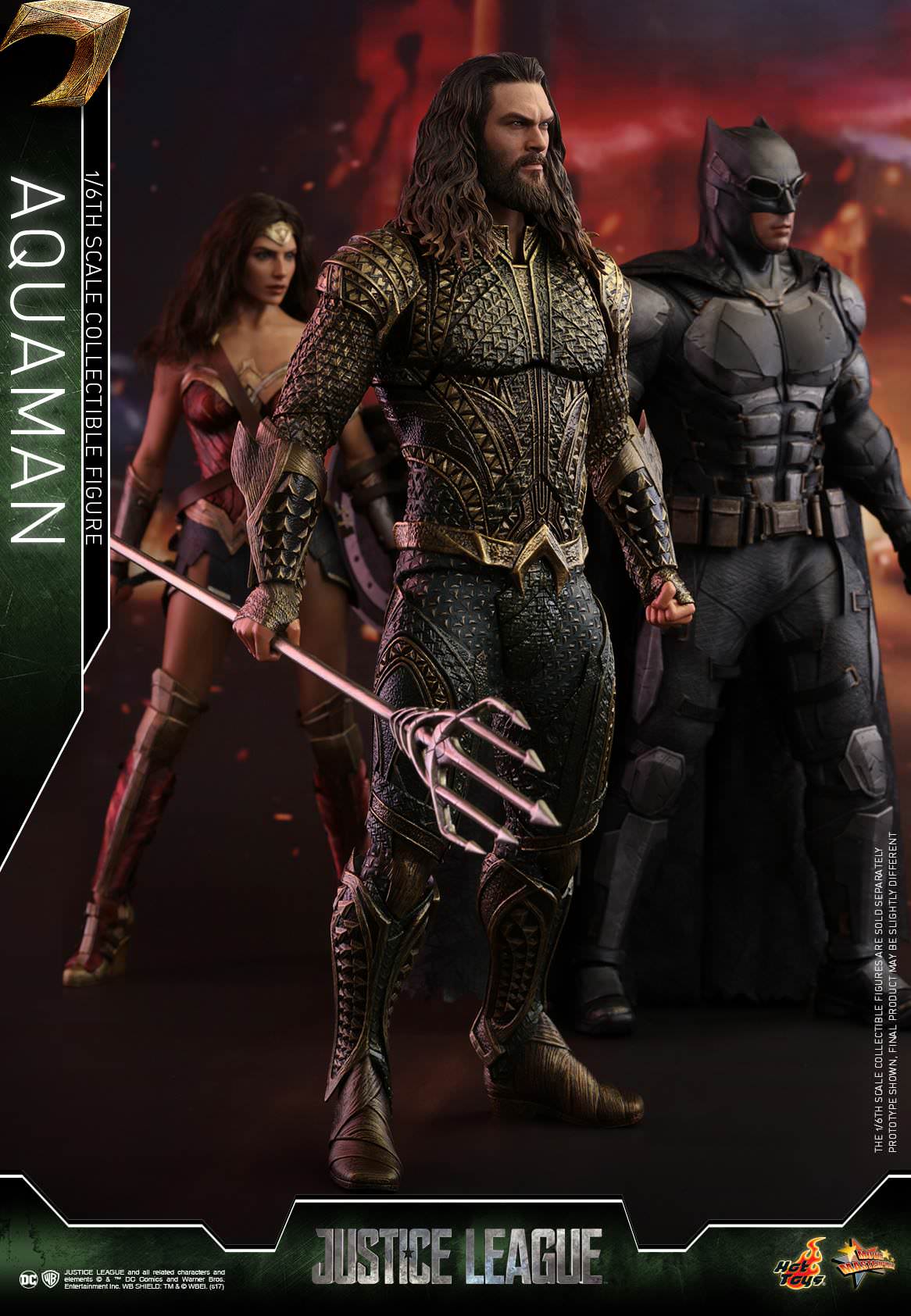 Hot Toys Justice League MMS447 Aquaman 1/6th Scale Collectible Figure