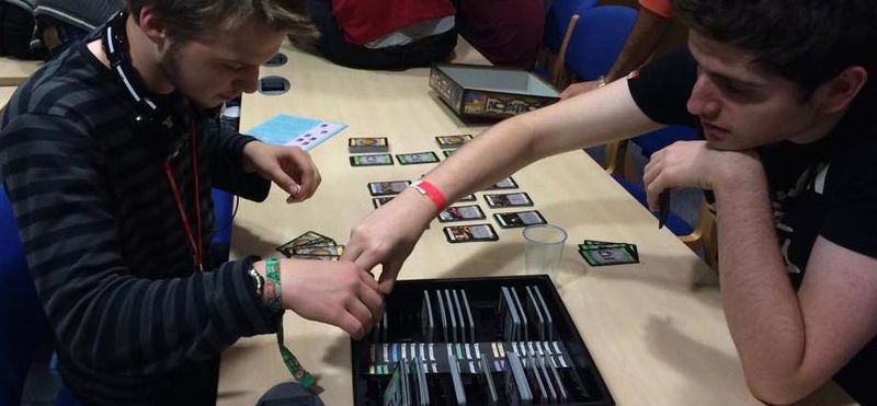 We had a huge number of board games!