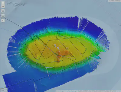 This is the first time the Lexington Seamount has been mapped with using high precision equipment.