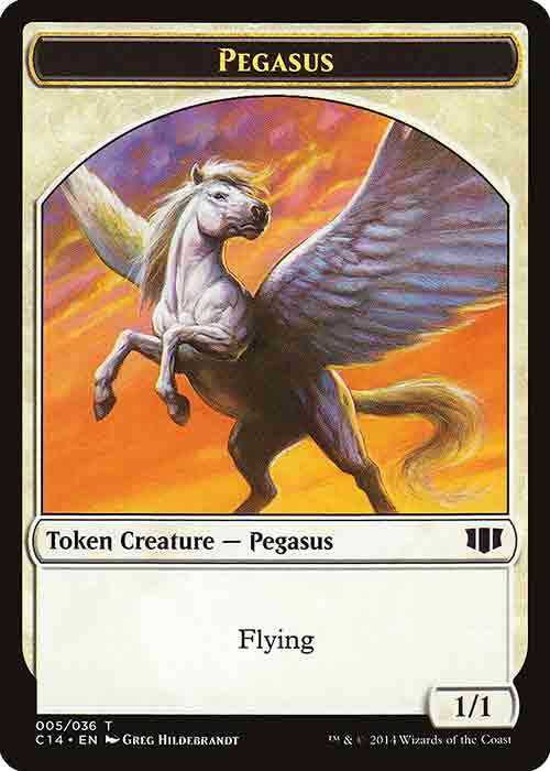 1/1 White Pegasus Creature Token | MTG.onl Tokens