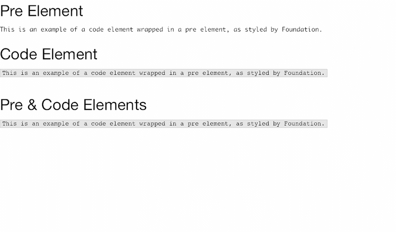 foundation-code-sample