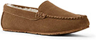 Lands' End Women's Suede Moccasin Slippers