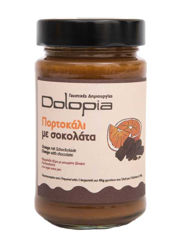 griechische-lebensmittel-griechische-produkte-orangenschale-und-schokoladenmarmelade-280g-dolopia 