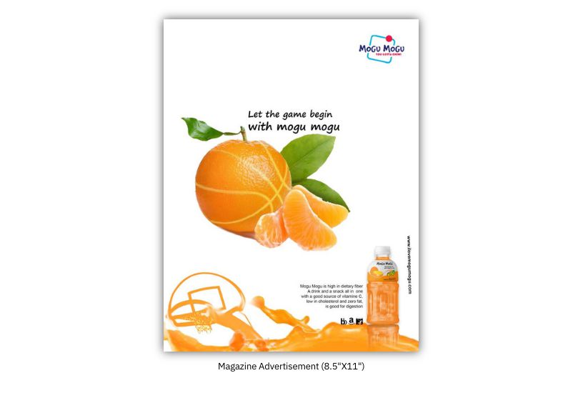 magazine advertisement design