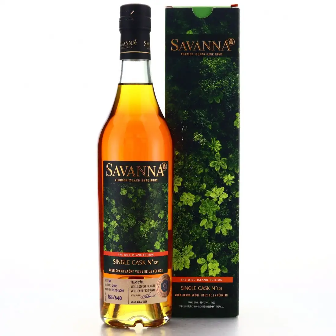 Image of the front of the bottle of the rum The Wild Island Edition - Rhum Grand Arôme Vieux