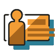 Icon of a user profile