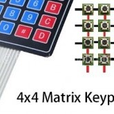 Interface 4x4 Matrix Keypad With Microcontroller