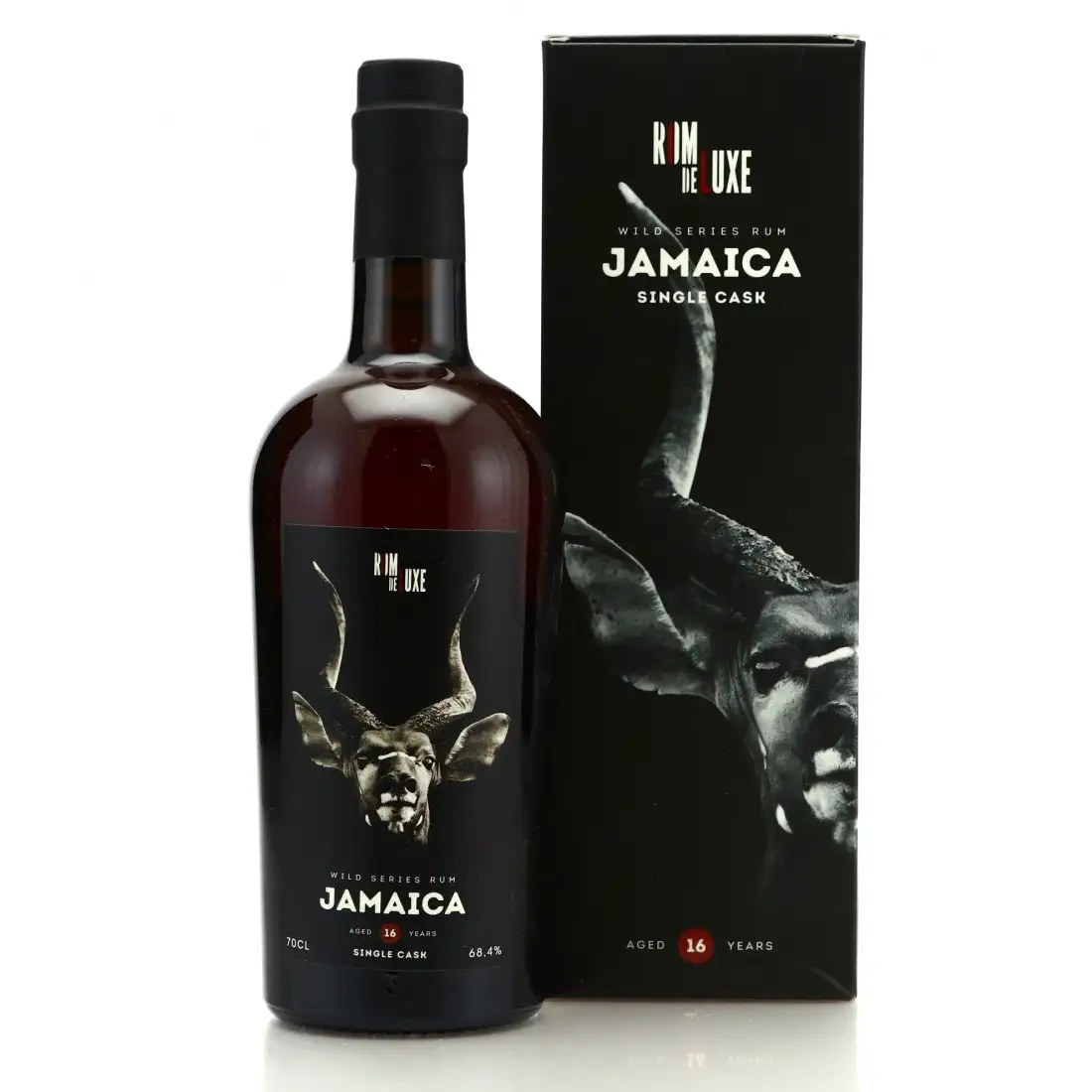 Image of the front of the bottle of the rum Wild Series Rum Jamaica No. 26 VRW