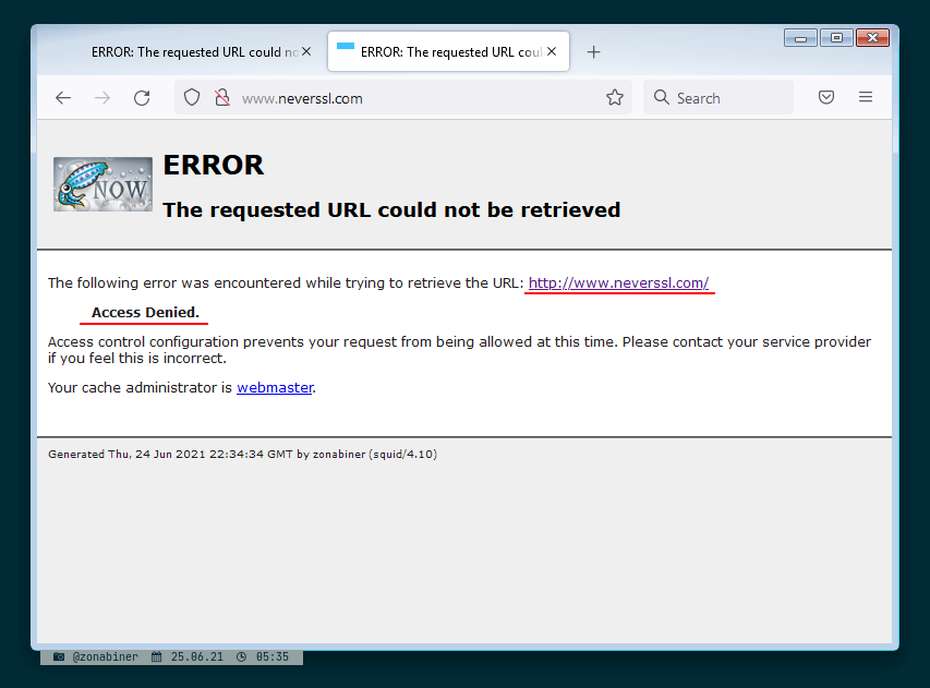 Blocking Site Success