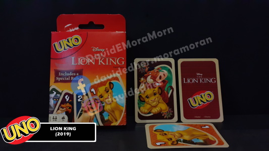 Lion King Uno Card Game