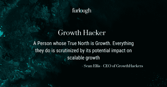 Image defining what a Growth Hacker is 