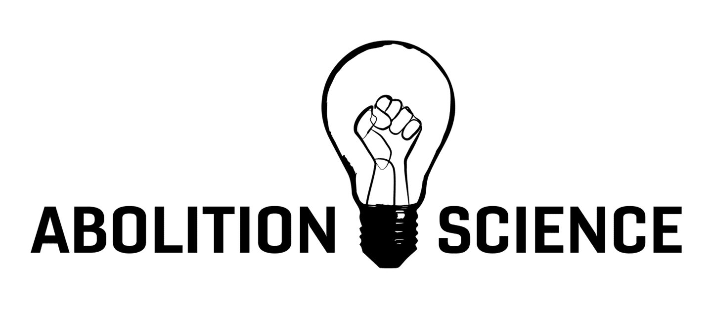 Abolition Science logo with a lightbulb