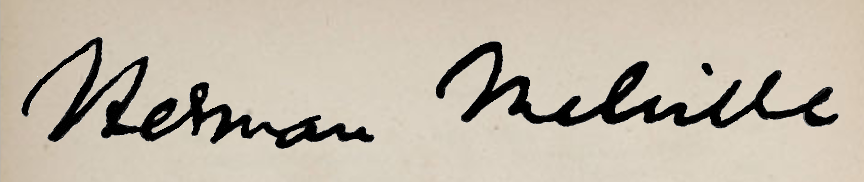 Herman Melville's Signature