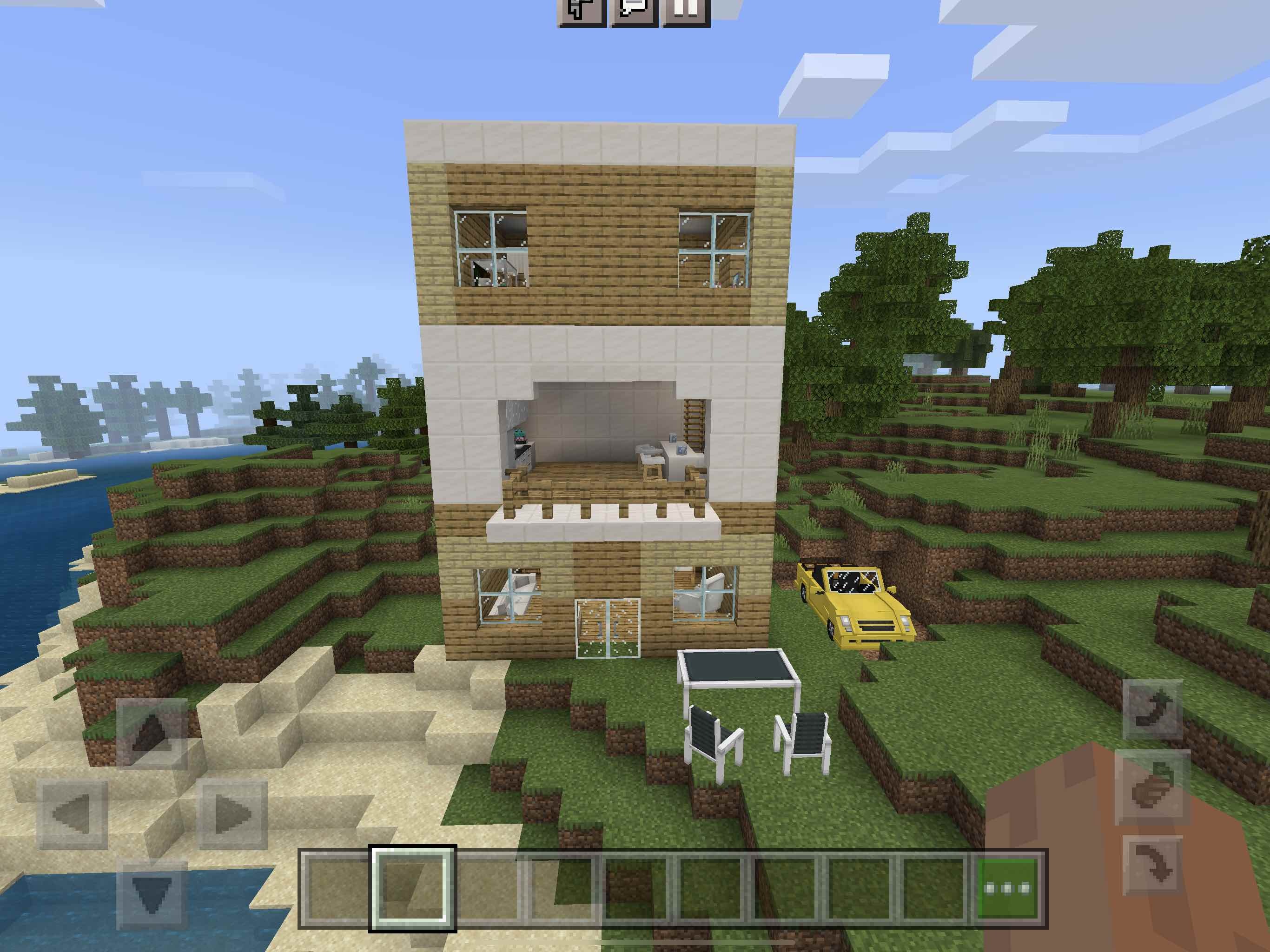 Minecraft house screenshot