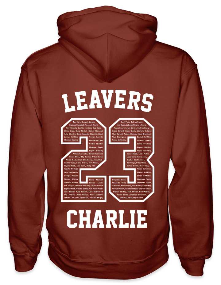 Leavers Hoodies 2023 by HoodieHut.co.uk