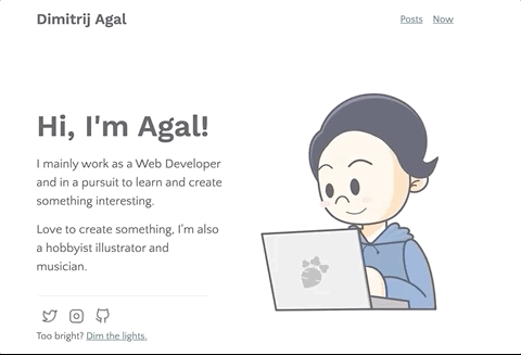 Bug in this website