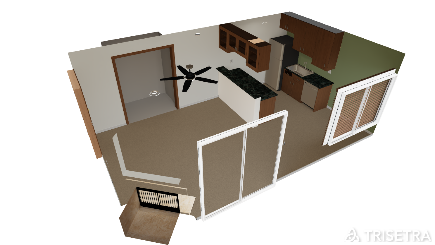 Trisetra 3D Room Preview